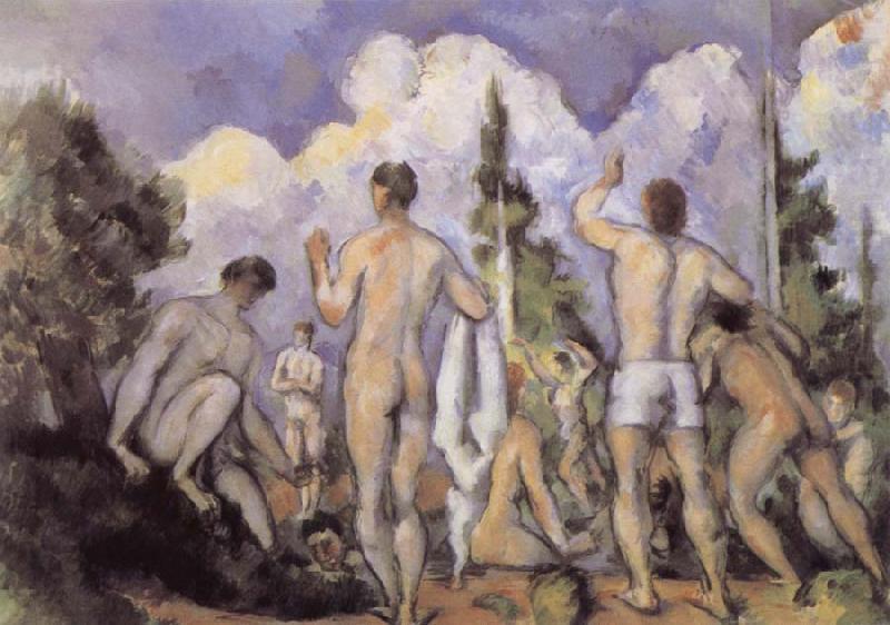 Bathers, Paul Cezanne